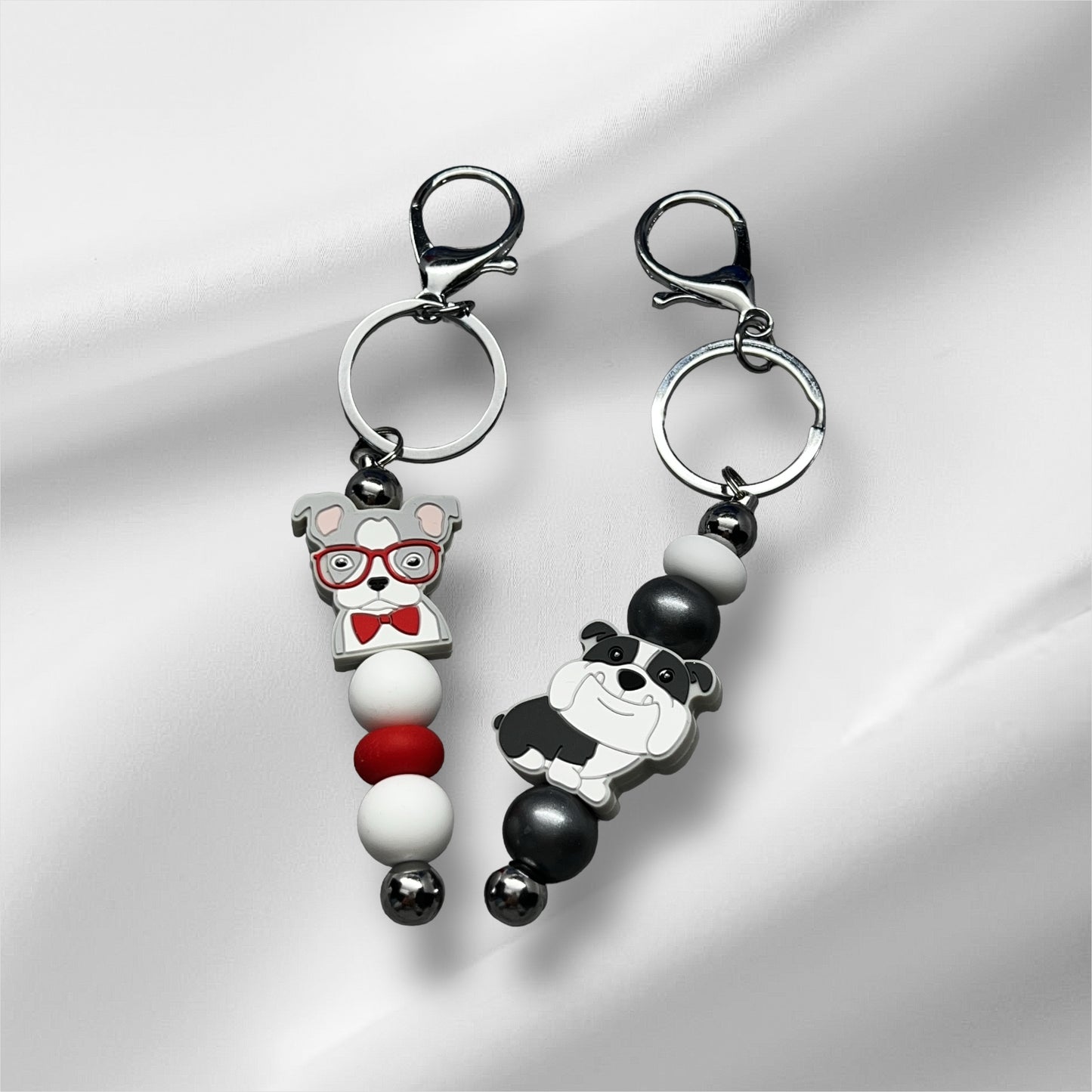 1 Dog Keychain