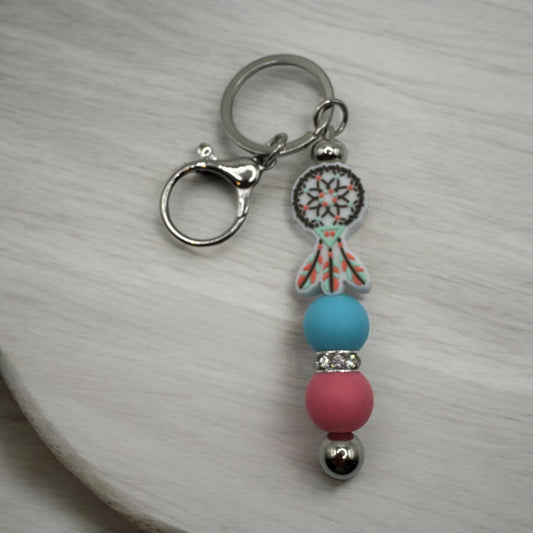 1 Dreamcatcher Beaded Keychain