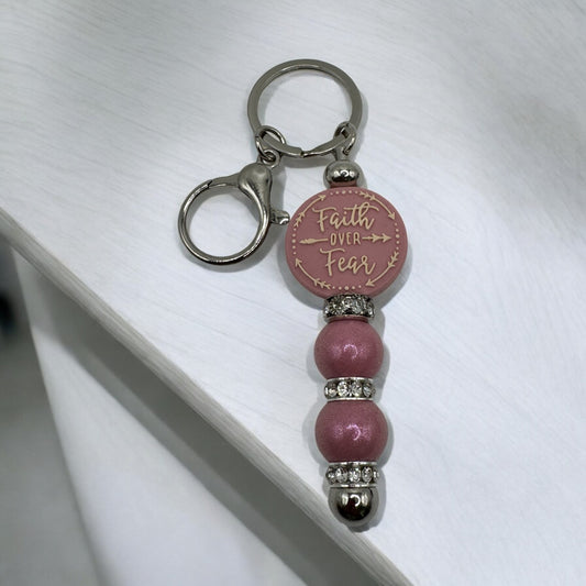 Faith over Fear - Keychain