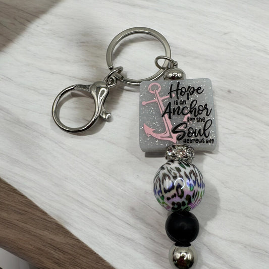 Hebrews 6:19 - Keychain