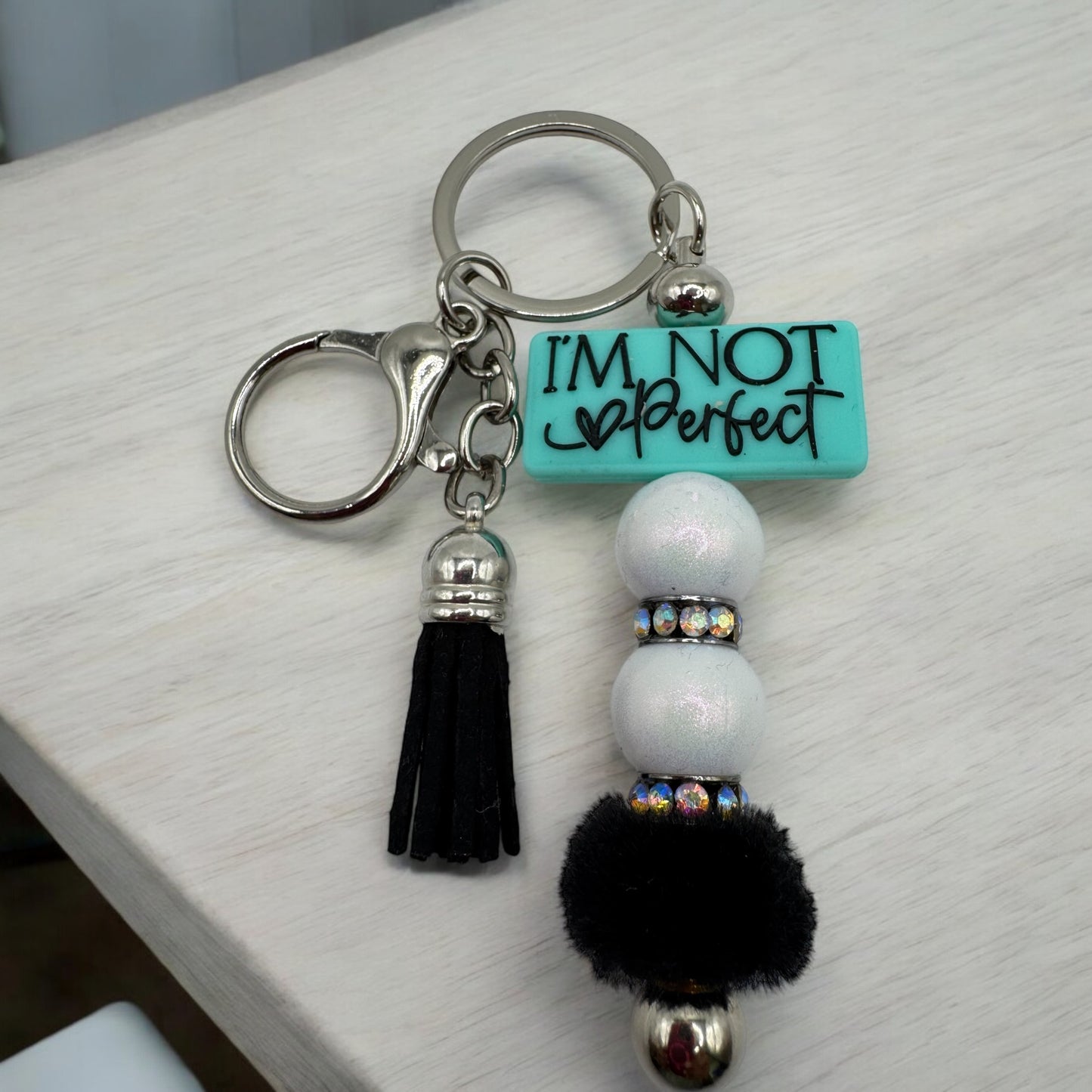 I'm Not Perfect/I'm Limited Edition - Keychain