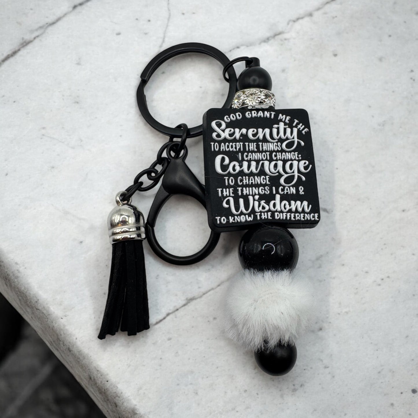 Serenity Prayer - Keychain