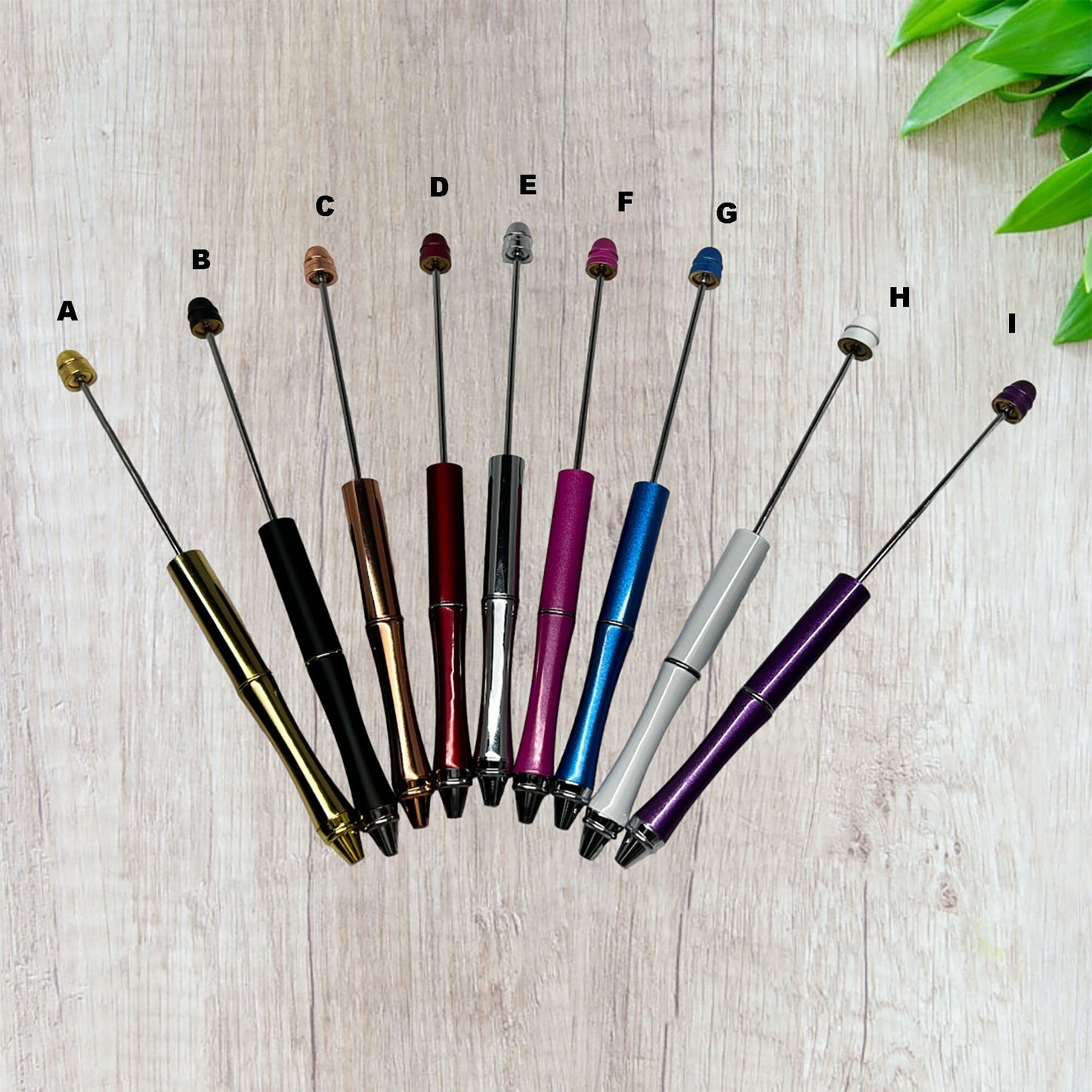 Beadable Pens, METAL Beadable Pens, DIY METAL 1 Beadable Pen, Beading Pens, Pens, Metal Pen